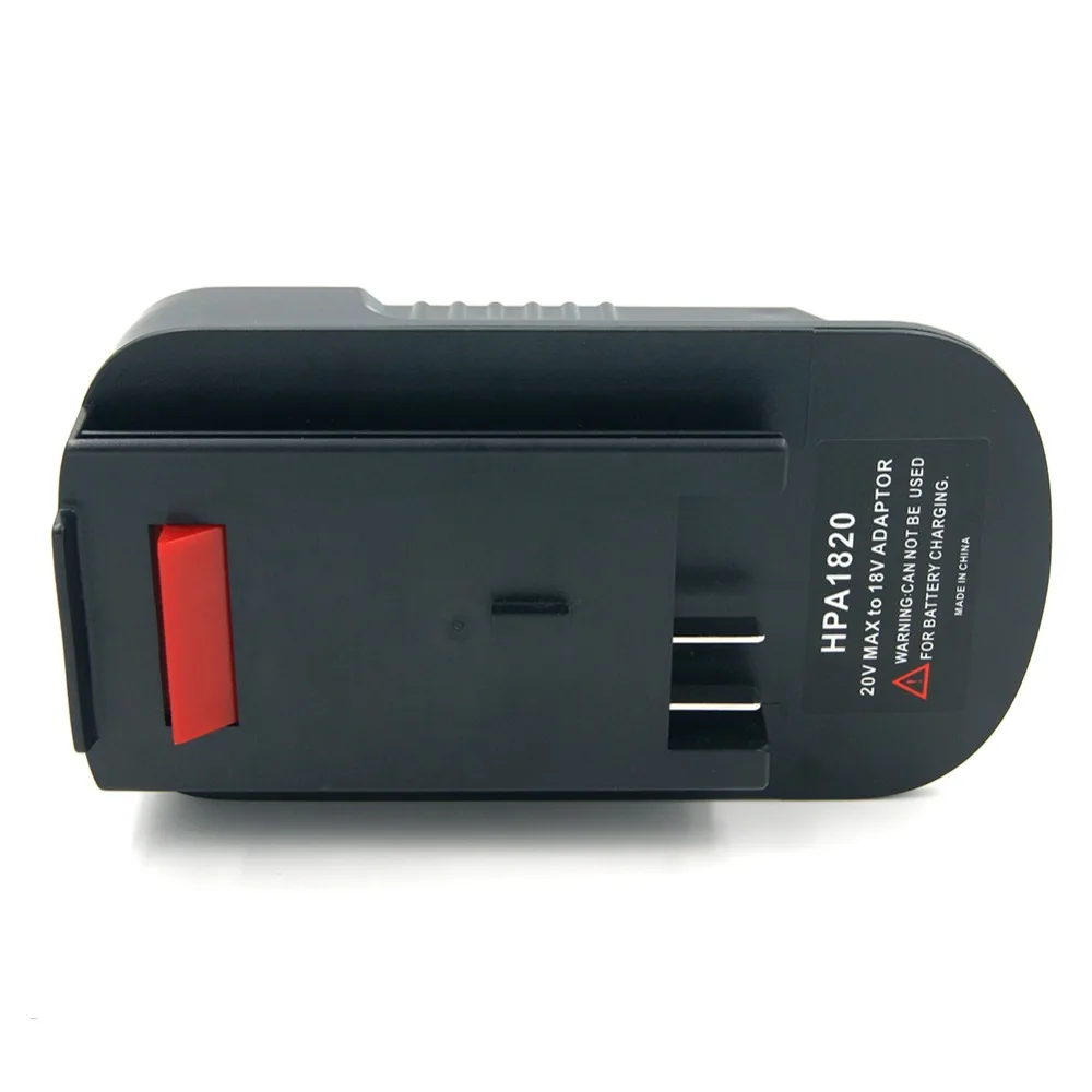 20 В литиевая батарея до 18 Nicd nimh аккумулятор адаптер конвертер для Black Decker Мощность