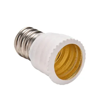 

1pc E12 to E14 Base Socket Adapter Bulb Converter Lamp Holder Socket Adapter Holder For LED Light 28 mm H x 18 mm Diameter