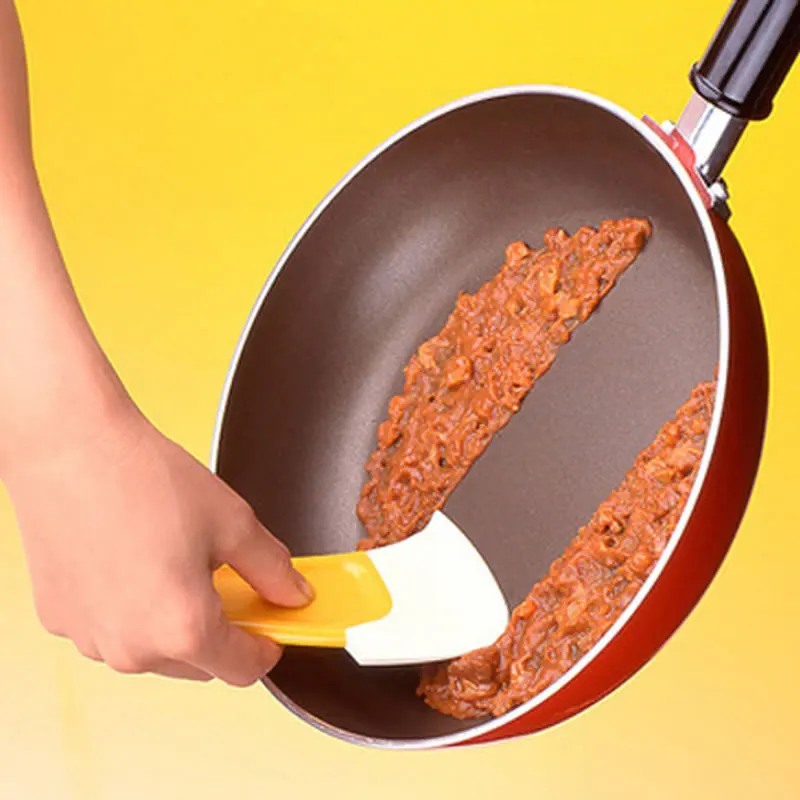 Silicone Scraper Bottom Unscrewed Scraper Kitchen Gadget Scrap Cracker