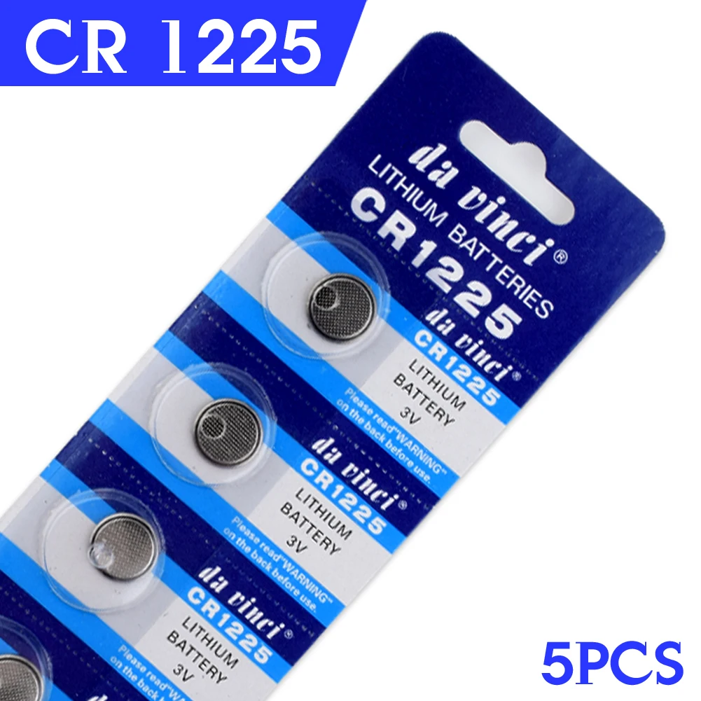100 Original For watch Button battery ecr1225 kcr1225 lm1225 br1225