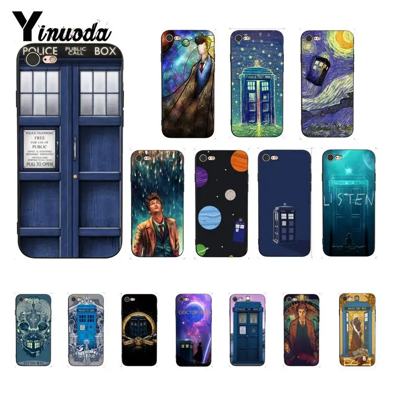 Yinuoda Tardis Box Doctor Who качественный чехол для телефона iPhone 6S 6plus 7plus 8 8Plus X Xs MAX 5 5S XR 11 pro max |