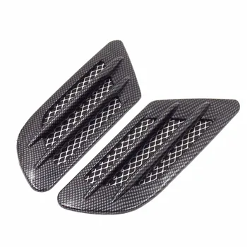 

Carbon fiber Car Air Simulation Shark Vent Decorative Sticker For Zastava 10 Florida Skala Yugo/Scion FR-S iA iM iQ tC xA xD