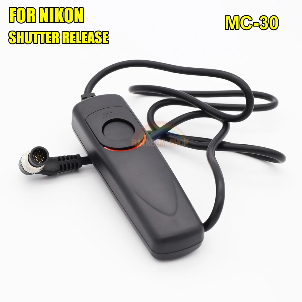 

Professional MC-30 Camera Shutter Release MC 30 DSLR Remote Control Cord for Nikon D200 D300 D700 D100 D2H D1H D1X D2Hs D2X N90