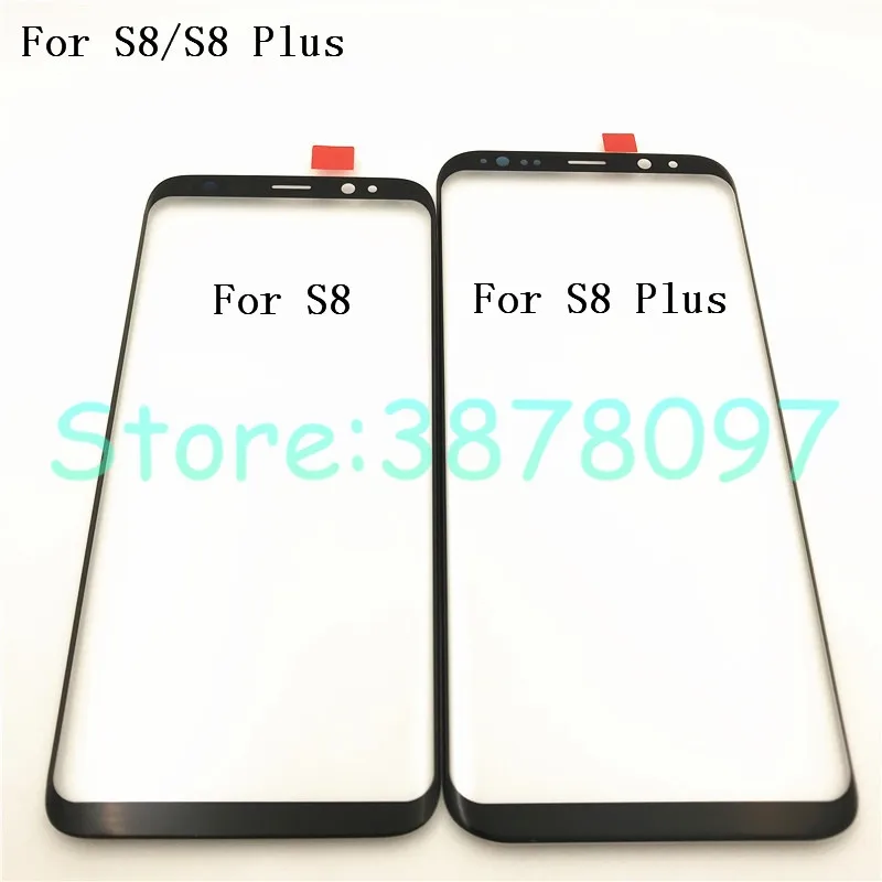 

Original Front Touch Screen Outer Glass Lens Repair Replacement For Samsung Galaxy S8 G950 / S8+ S8 Plus G955 Touchscreen