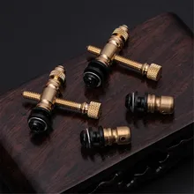 10 комплектов запчасти татуировочной машинки латунная медная Татуировка передний контакт связывания пост набор