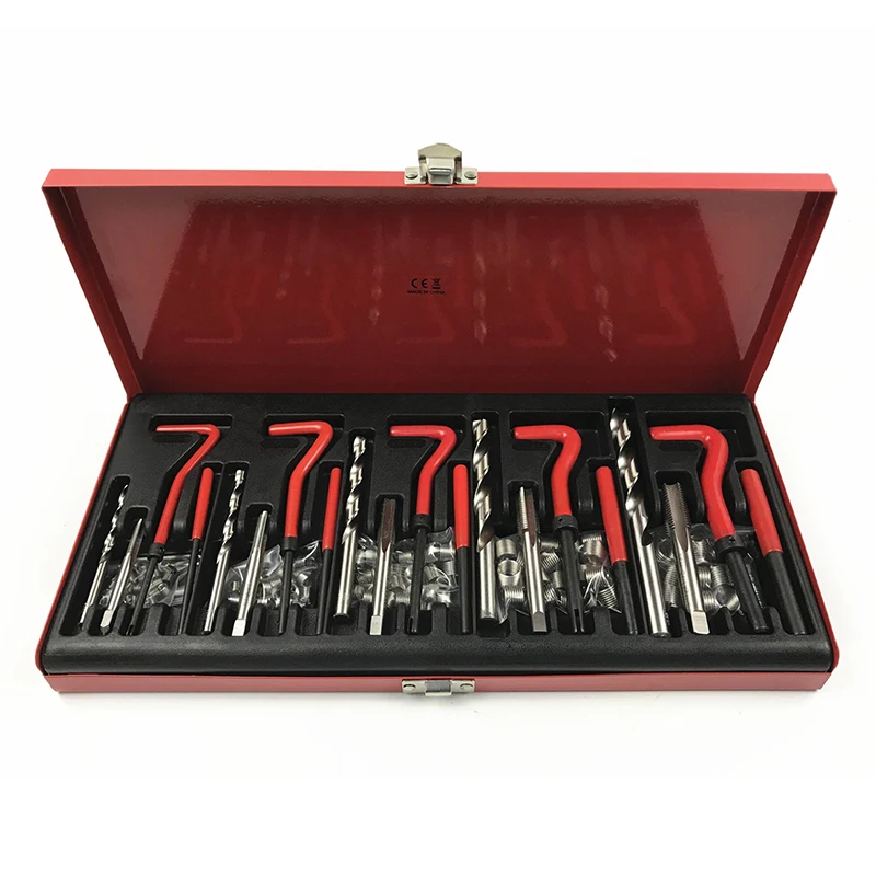 

131pcs Engine Block Restoring Damaged Thread Repair Tool Set M5 M6 M8 M10 M12 Auto Repair Tools Kit