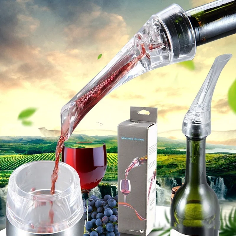 

Acrylic Olecranon Wine Pourer Spout Kitchen Bar Tools
