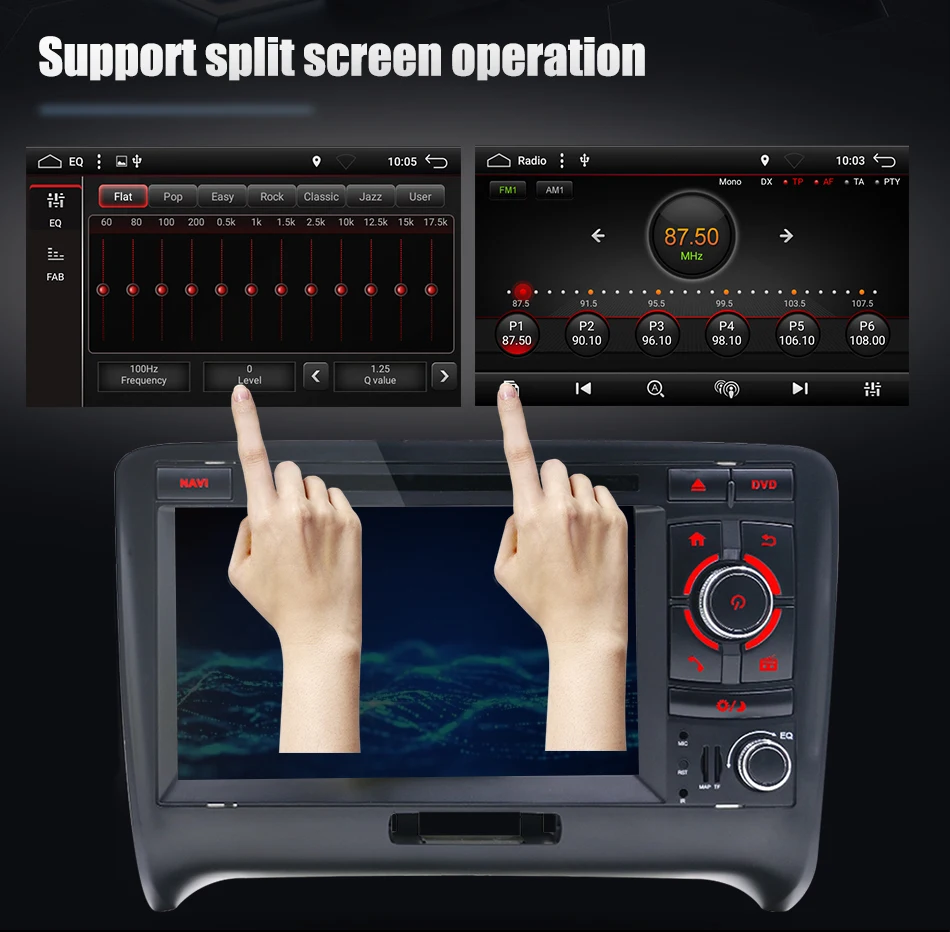 Cheap Eunavi Car Multimedia Player DSP Car Radio GPS Android 9.0 2 Din For Audi/TT 2006-2012 Canbus DDR3 2GB OBD2 Bluetooth Wifi DVR 19 Cheap Eunavi Car Multimedia Player DSP Car Radio GPS Android 9.0 2 Din For Audi/TT 2006-2012 Canbus DDR3 2GB OBD2 Bluetooth Wifi DVR 19