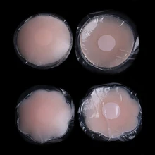 Сексуальный силиконовый ниппельный клей пасти подкладки бюстгальтера невидимые накладки на грудь нетканый защитный Tepel стикер