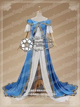 

Oh My Goddess! Belldandy Cosplay Costume Outfit Blue Angle Dress White Dress+Blue Dress+Gloves