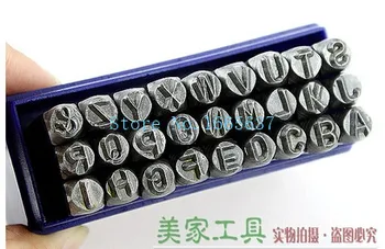 

Hot sale Jewelry pinches 27pcs 3 MM Capital Letter A-Z Punch Stamp Set steel punch tool Jewelry Stamp