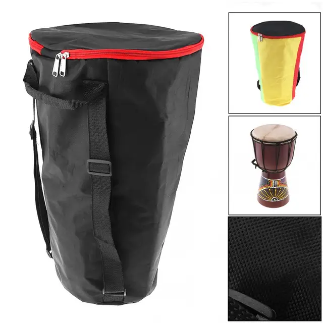 10Inch Djembe Bag Case Thick Shockproof Waterproof Africa African Drum