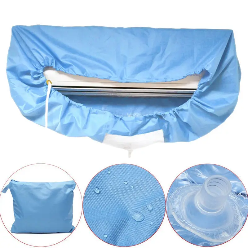 

New Air Conditioner Cleaning Anti Dust Washing Cover for Wall Mounted Air Conditioner 1-1.5p Waterproof Wash Covers