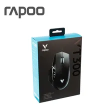 Rapoo VT300 6200 dpi IR оптическая USB Проводная игровая мышь 10 программируемых кнопок RGB световая игровая мышь COD для компьютера ноутбука