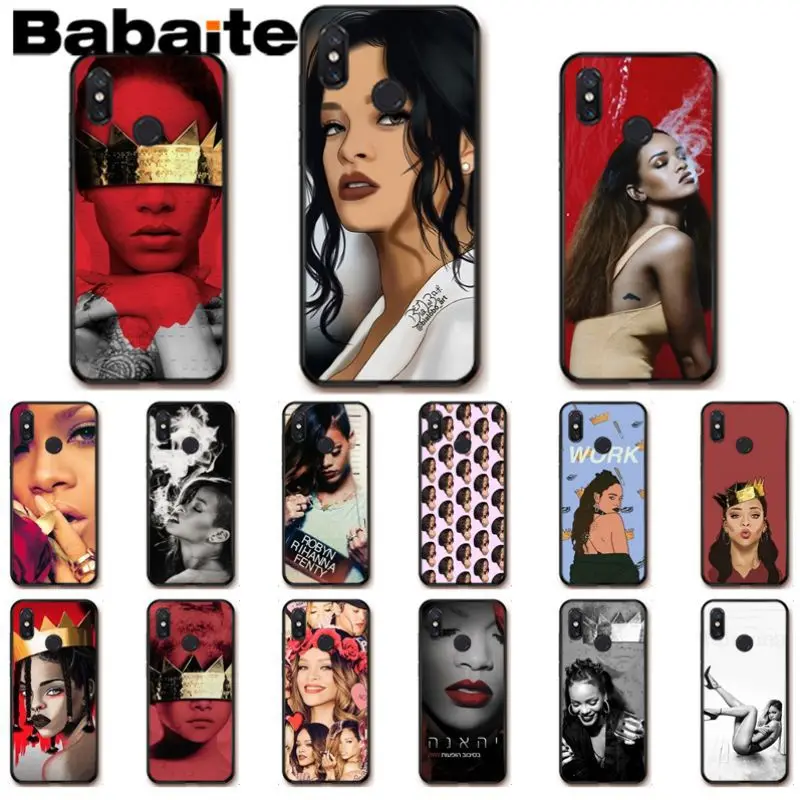 Babaite Sexy Rihanna Pattern TPU мягкие Аксессуары для телефонов сотовый Чехол xiaomi mi 8se 6 mi8lite note2