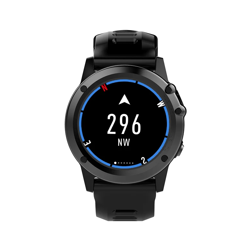  696 H1 Smart Watch Android 4.4 OS Sports Smartwatch MTK6572 512MB 4GB ROM GPS SIM 3G Heart Rate Mon