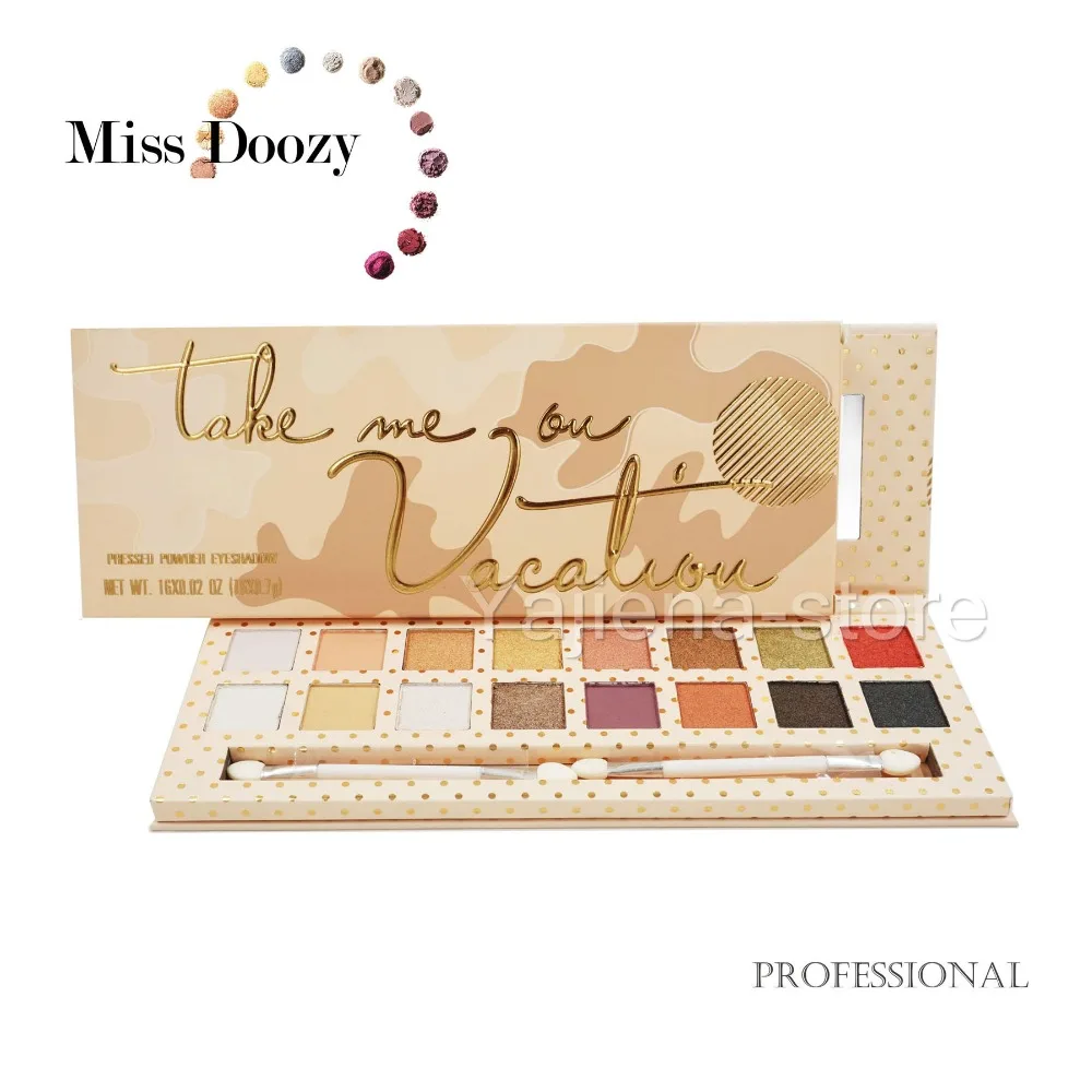 

Brand 16 Colors Professional Eyeshadow Makeup Palette Natural Shimmer Matte Nudes Vocation Make Up Cosmetic Eye Shadow Palette
