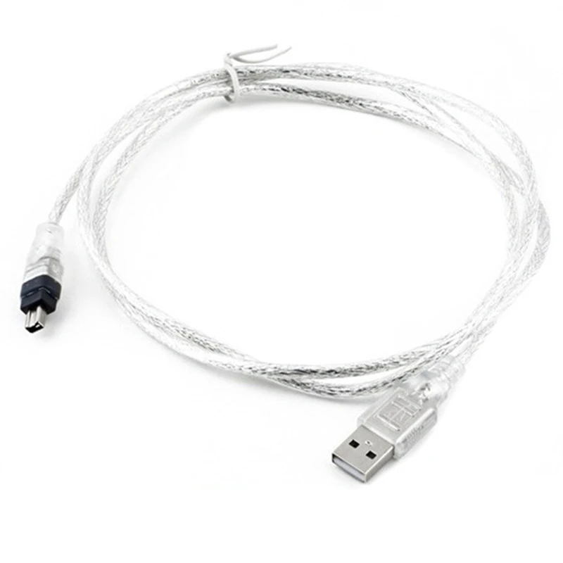 1,5 м USB кабель для передачи данных Firewire IEEE 1394 для мини DV HDV видеокамеры для правки ПК 1394 AM до 4P 4P до 6 P, 6P