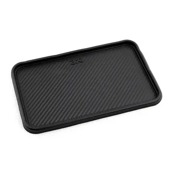

Car Mat Dashboard Silicone Non-Slip Storage Black Front Catcher 200x128mm Tool Kit Parts Universal Replacement