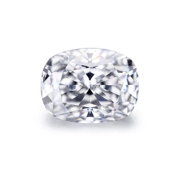 

CHEESTAR GEMS gh color 7*9mm Cushion Crushed Ice cut near white Moissanites gemstone moissanites diamonds for ring