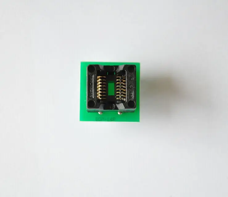 

SOIC16-DIP16 ZIF adapter socket (150 mil) for TNM5000 USB Universal IC nand flash Programmer, SOIC 8-16 Pins 150mil body
