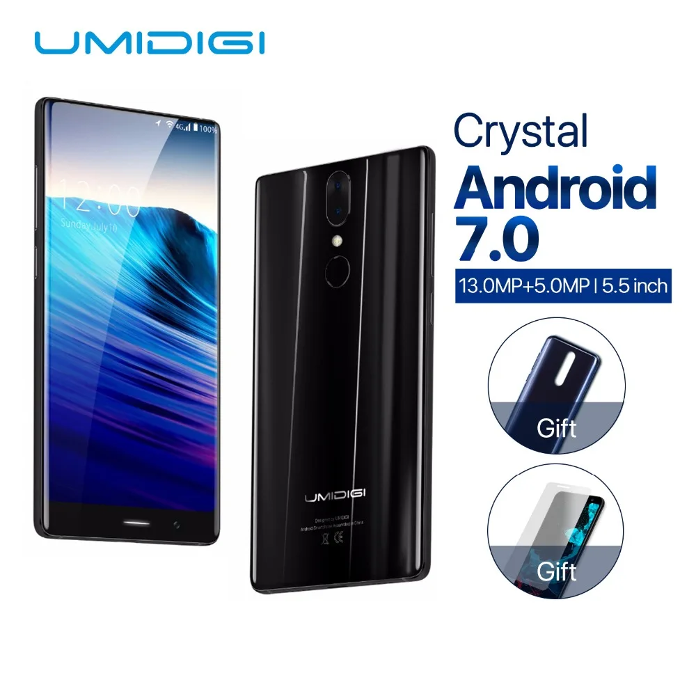 Aliexpress.com : Buy UMIDIGI Crystal Smartphone 5.5" 3000mAh 2GB+16GB ...