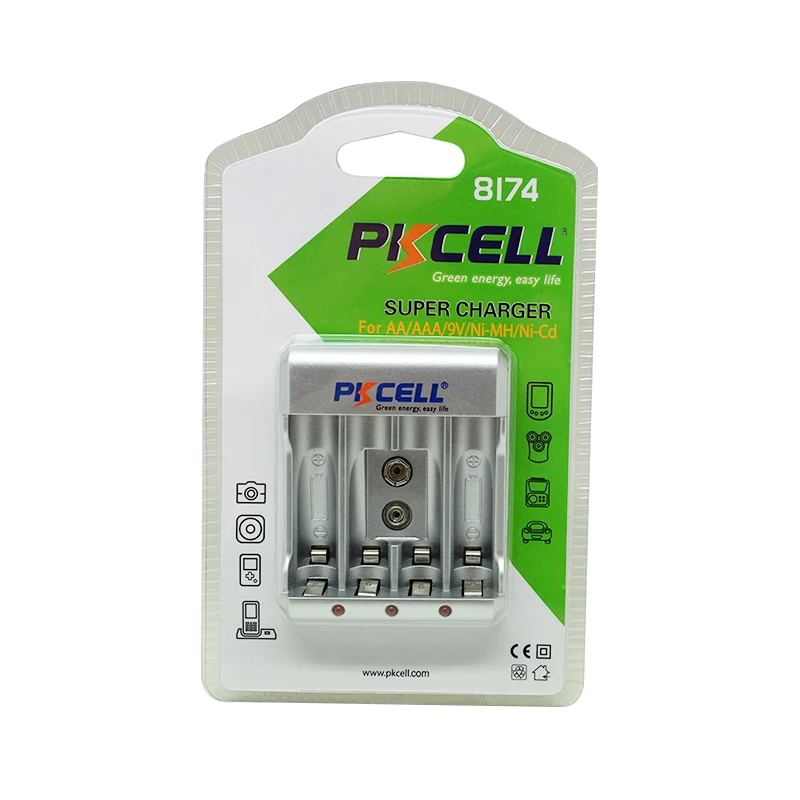 12 шт/карты батарейки PKCELL aaa 850mah 12.v NIMH перезаряжаемые AAA батареи упакованы с AA/AAA