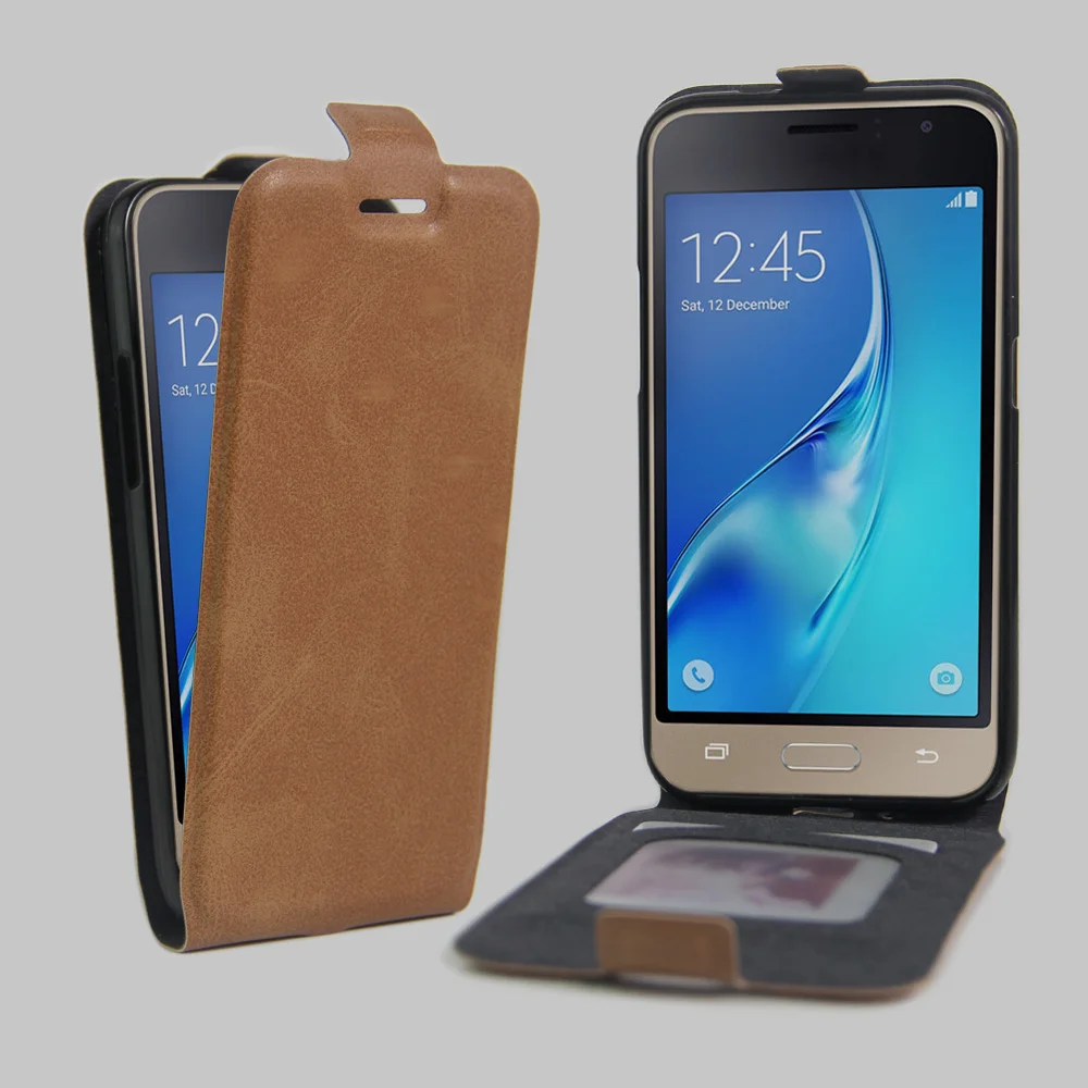 

case for Samsung Galaxy J1 2016 J120F Leather case Magnetic flip case Protective Case Clamshell Holster