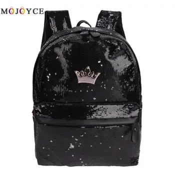 

Shining Sequins Women Backpacks Teenage Girls Travel Casual School Backpacks Mochila Feminina Back pack