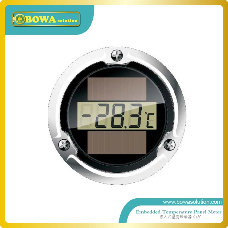 Встроенный температурный панельный метр для водонагревателя, солнечного водонагревателя и теплового насоса водонагревателя
