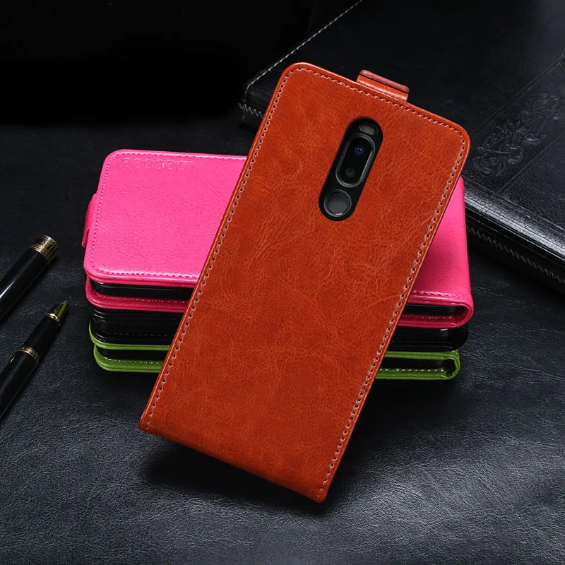Чехол IDEWEI для Meizu Note 8 Роскошный кожаный флип чехол M822Q защитный телефона задняя