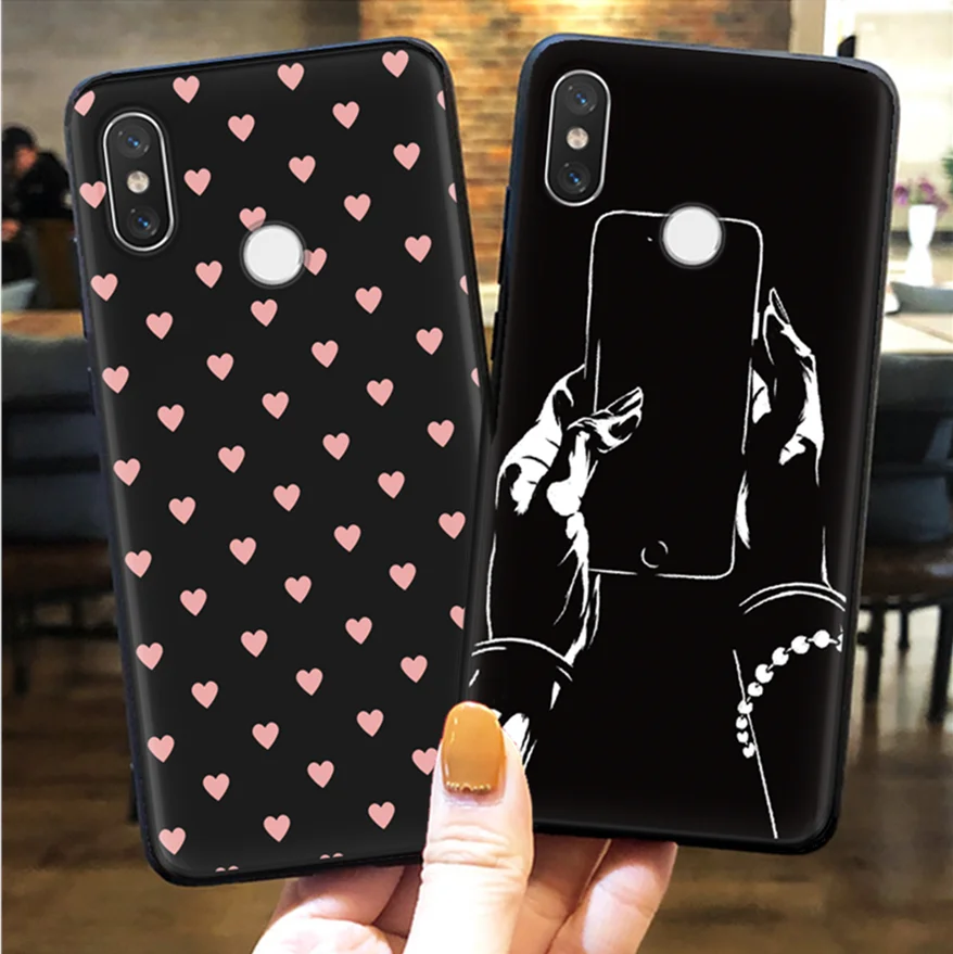 

Fashion Matte Silicone Coque For Xiaomi Mi 8 Lite 9 A1 A2 5X 6X Case For Redmi Note 4X 5 Plus 3 4A 6 6A Pro 7 5A S2 TPU Cover