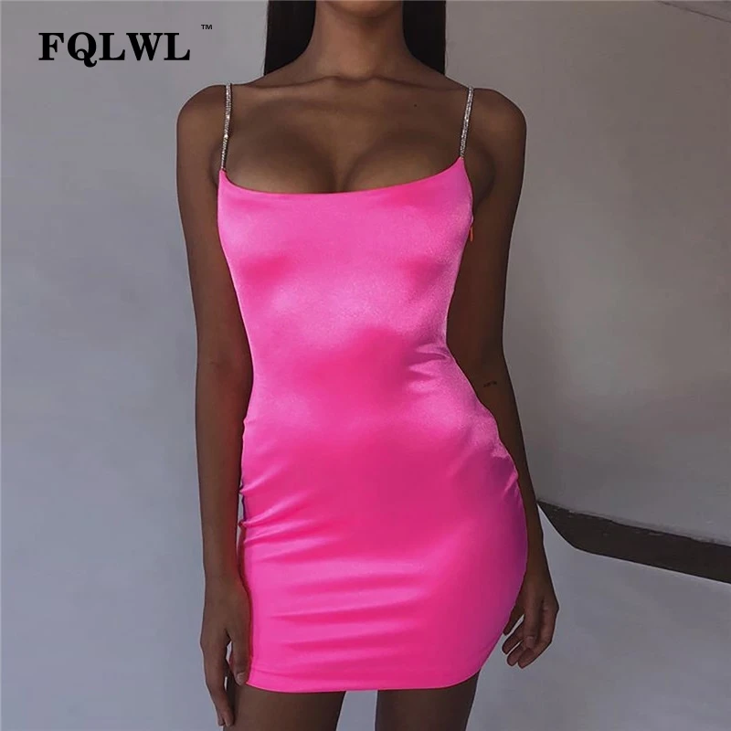 white dress with diamond straps