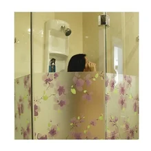 Высококачественная антигелевая Электростатическая пленка для ванной комнаты, спальни, полупрозрачные наклейки на окно, 60 м(Ш) x1M