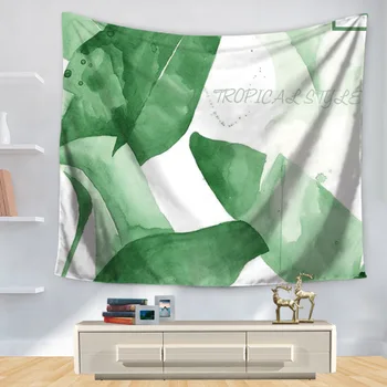 

CAMMITEVER Leaf Plants Indian Mandala Wall Hanging Tapestry Bohemian Beach Towel Cover Up Yoga Mat Blanket Tablecloth Home Decor