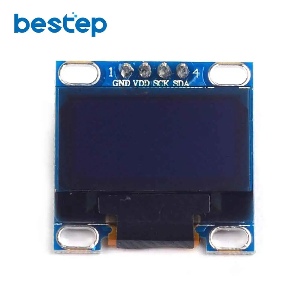 Желто синий двойной цвет 6pin/4pin 128X64 белый OLED ЖК светодиодный дисплей модуль для
