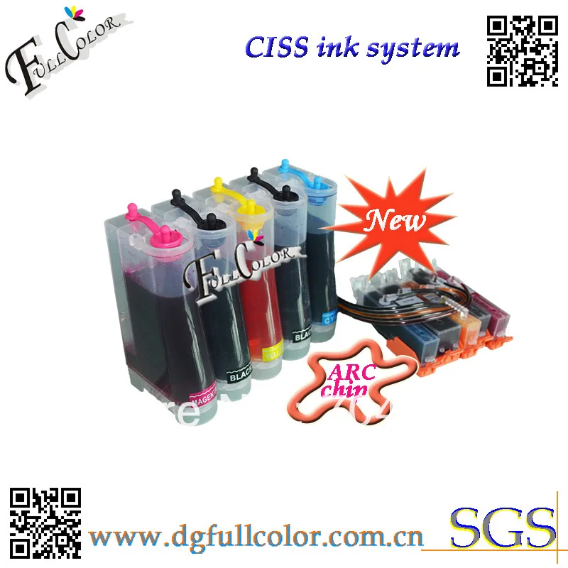 Free Shipping New And Hot Compatible CISS 550 551 Ink System With Ink And ARC Chip For MG5450 Inkjet Printer Free Shipping New And Hot Compatible CISS 550 551 Ink System With Ink And ARC Chip For MG5450 Inkjet Printer