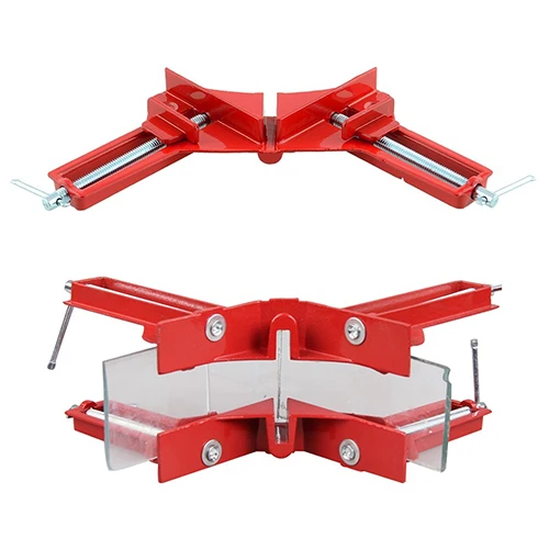 

2016 New 90 Degree Right Angle Clip DIY Picture Corner Clamp Woodworking Aluminum Kit
