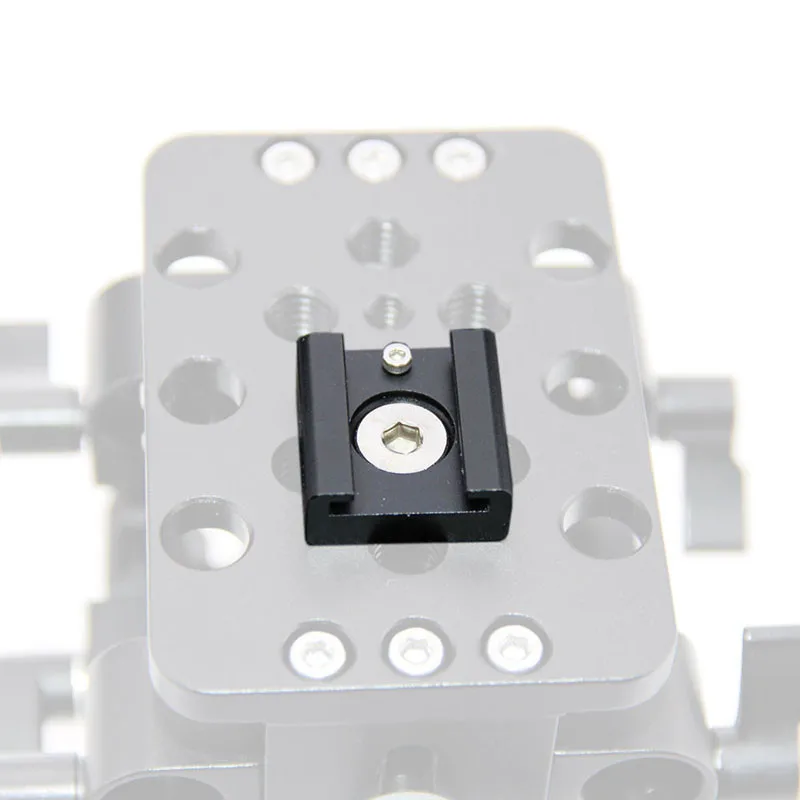 2PCS Soğuk Ayakkabı Hotshoe Adaptörü fr DSLR Işık Flaş Işığı Mikrofon Blackmagic Sinema Fotoğraf Makineleri Parça Aksesuarları C0993 (4)