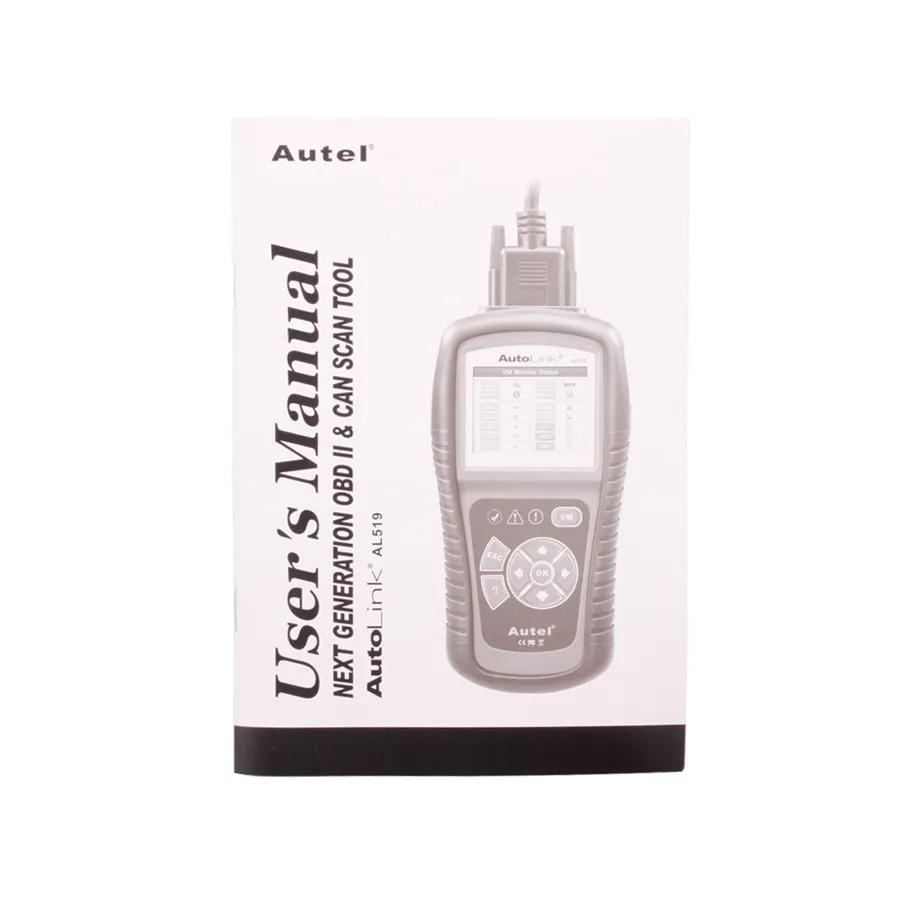 Оригинальный Autel Автоссылка AL519 OBD диагностический сканер EOBD обновление онлайн
