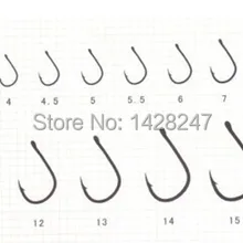 10#1000 шт./лот ISEAMA рыболовный крючок с кольцом высокоуглеродный колючий рыболовный крючок для ловли карпа пруда