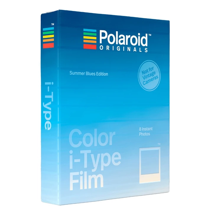 Polaroid Originals стандартная цветная пленка i-type и издание для камер i-type Onestep+ и Onestep2 VF - Цвет: Summer Blues