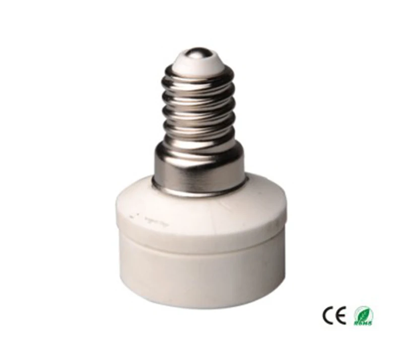 

E14 to GU10 Light Socket adapter E14 Candelabra Base to GU10 lamp holder converter, CE Rohs