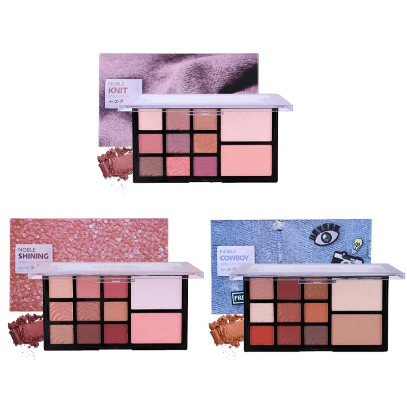 

11 Color Shimmer eye shadow Diamond Eye Shadow Matte maquiagem Warm Pigment Make Up Set EyeShadows makeup palette Makeup