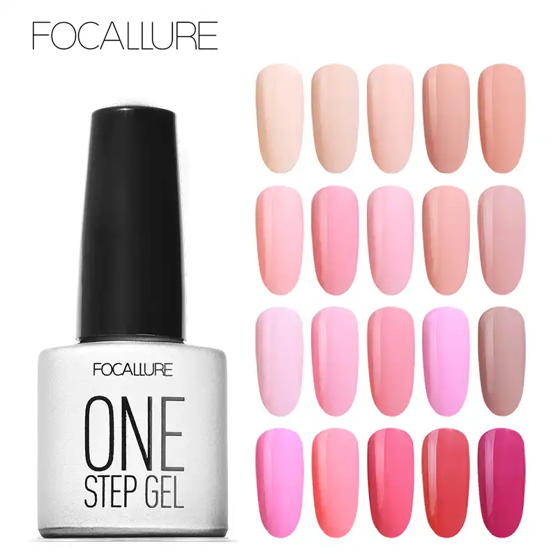 Focallure Einen Schritt Gel Nagellack 3 In 1 Uv Gel Manikure Nail Art Gel Polish Soak Off Gel Lack Gel 3 In 1 Einen Schritt Gelkunst Gel Aliexpress