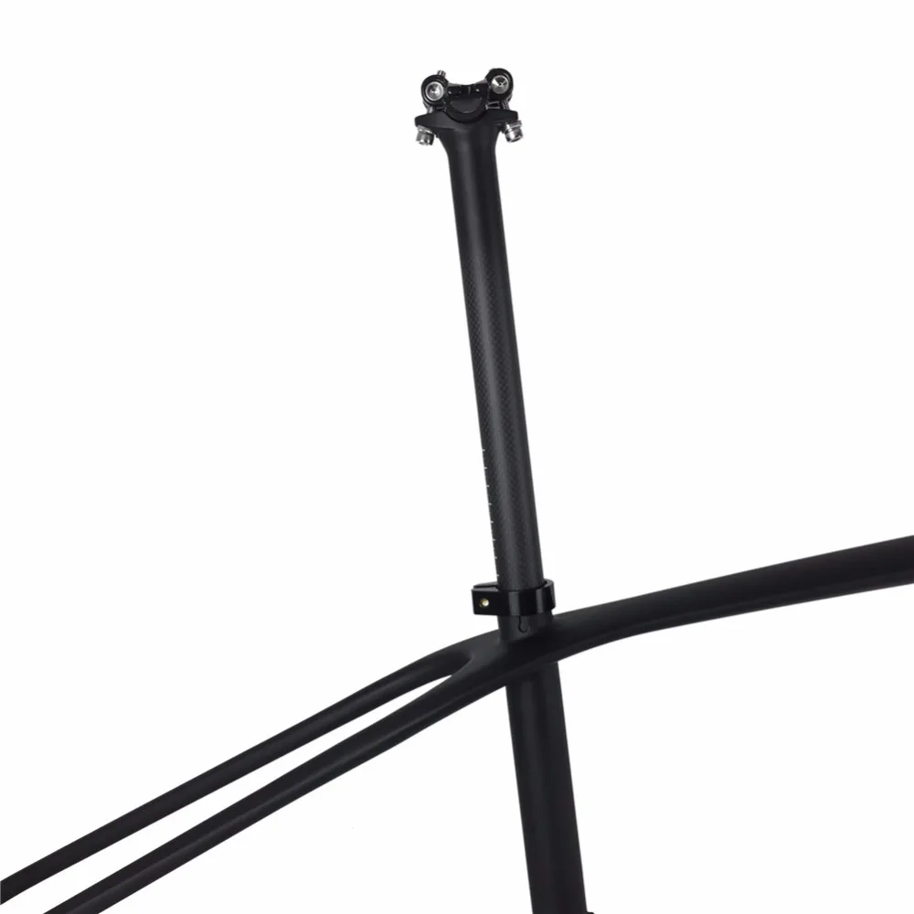 Excellent T1000 Full Carbon Fiber MTB Bike Framesets, 27.5er 29er MTB Mountain Bicycle Carbon Frame+Fork+Seatpost+Handlebar+Stem PF30 3