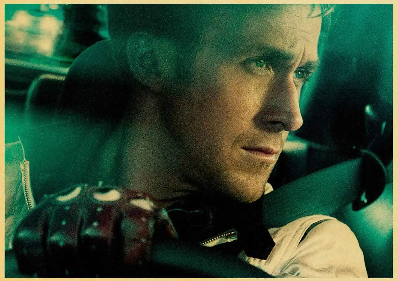 Ryan Gosling Classic Movie Drive Poster Vintage Wall Poster Home Room Study Wall Decor Kraft Paper Wall Pictire/Painting 