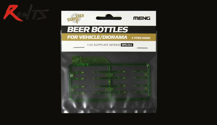 

MENG MODEL 1/35 SCALE military models #SPS-011 BEER BOTTLES FOR VEHICLE/DIORAMA