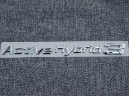 Active Hybrid 3 Refitting Car Emblem Badge 3D Sticker Active Hybrid 3 Refitting Car Emblem Badge 3D Sticker