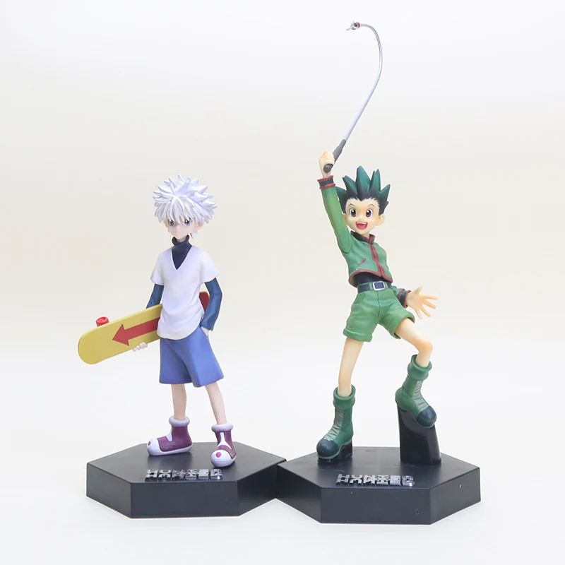 См Аниме Охотник х Figura giocattolo scala verniciata figura Гон Фрикс хоть Скворцов ПВХ Рисунок bambini